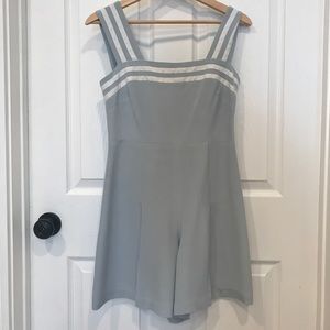 Betsey Johnson light blue romper